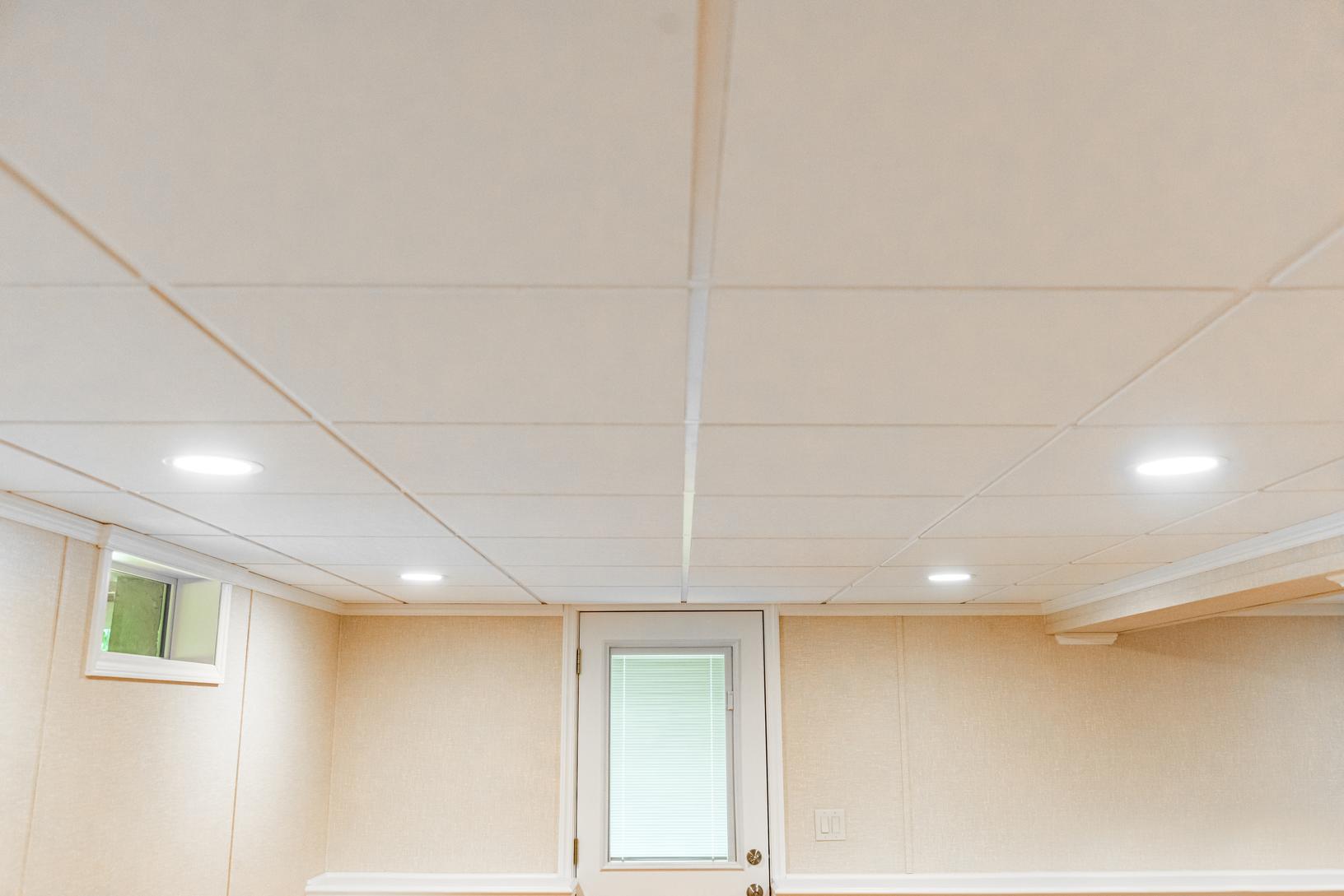 Basement Ceiling Tiles for a project we worked on in White Plains, Connecticut, New York and Massachusetts